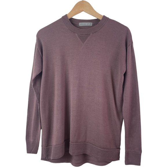 Icebreaker Women's Wool Blend Crewneck Long Sleeve Lightweight Sweatshirt XS - Picture 1 of 16